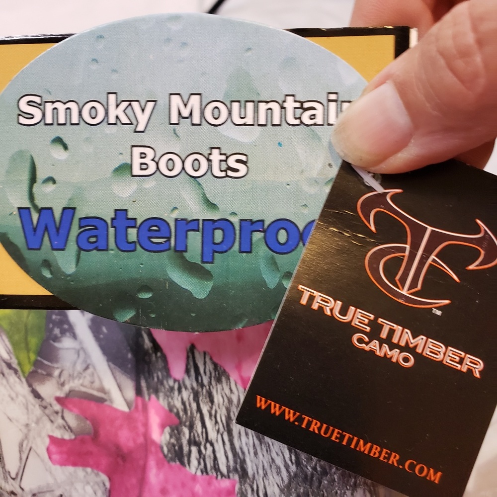 Smoky Mountain Ladies Camo Rainboot Wellie Mucker - Picture 7 of 8